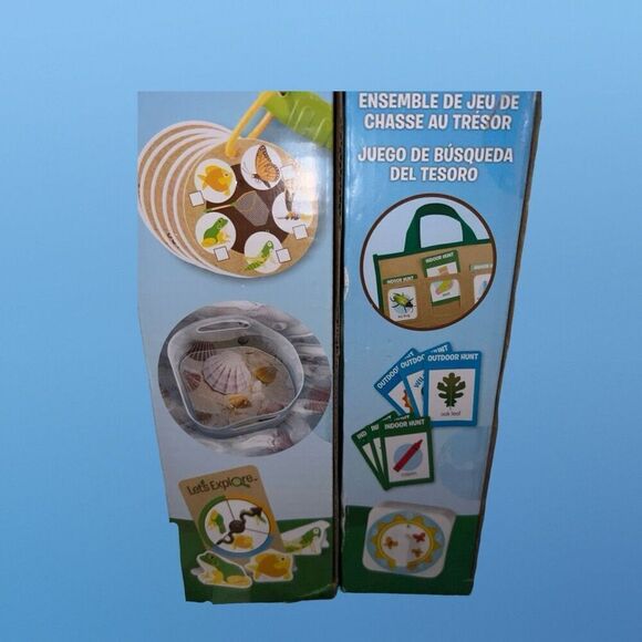 NIP Melissa & Doug Let's Explore Critter Net & Scavenger Hunt Play Sets Ages 3-6 - Picture 2 of 4